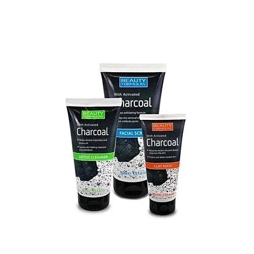 Beauty Formulas Charcoal Facial Scrub